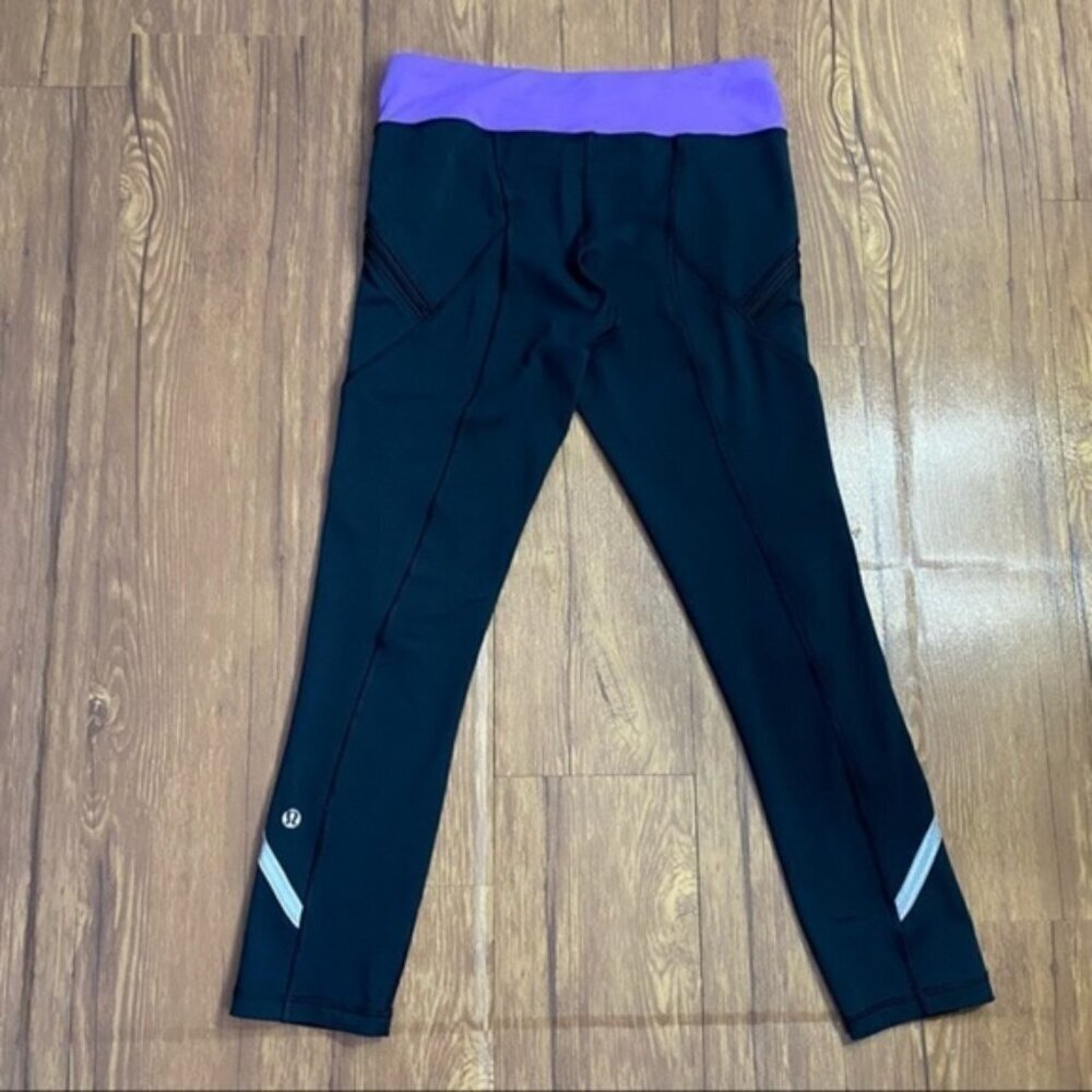 Lululemon Two Side Zipper Pocket Legging Size 6 - Picture 2 of 10